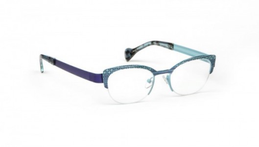Boz by J.F. Rey ZADIG Eyeglasses, Purple - Turquoise (7520)