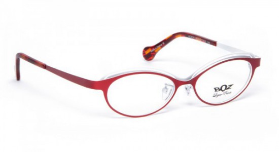 Boz by J.F. Rey ACACIA Eyeglasses, ACACIA 3010 RED/WHITE (3010)
