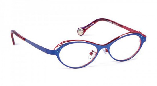 Boz by J.F. Rey ASTRE Eyeglasses, Blue - Red - Strass (2063)