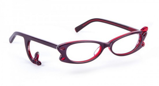 Boz by J.F. Rey JAVA Eyeglasses, Dark red - Red (3030)
