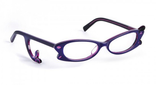 Boz by J.F. Rey JAVA Eyeglasses, Purple (7575)