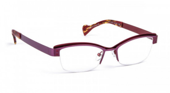Boz by J.F. Rey AVA Eyeglasses, Purple - Dark red (8030)