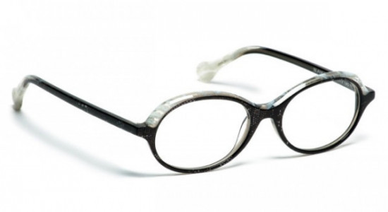 Boz by J.F. Rey BLANCA Eyeglasses, BLACK LACE/WHITE (0510)