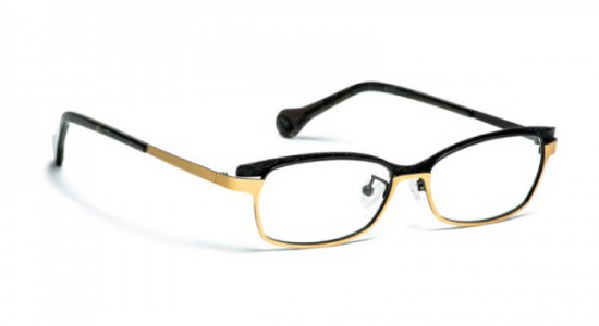 Boz by J.F. Rey BLONDIE Eyeglasses, BLONDIE 0050 BLACK/GOLD (0050)