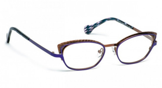 Boz by J.F. Rey BRITNEY Eyeglasses, BLUE/BROWN (2090)