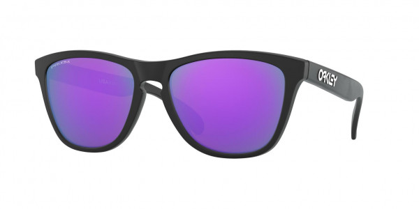 Oakley OO9013 FROGSKINS Sunglasses, 9013H6 FROGSKINS MATTE BLACK PRIZM VI (BLACK)