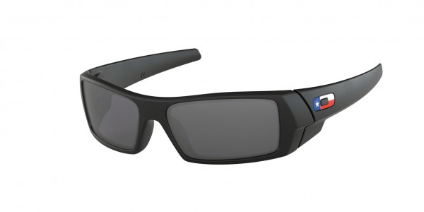 Oakley OO9014 GASCAN Sunglasses, 901440 GASCAN MATTE BLACK BLACK IRIDI (BLACK)