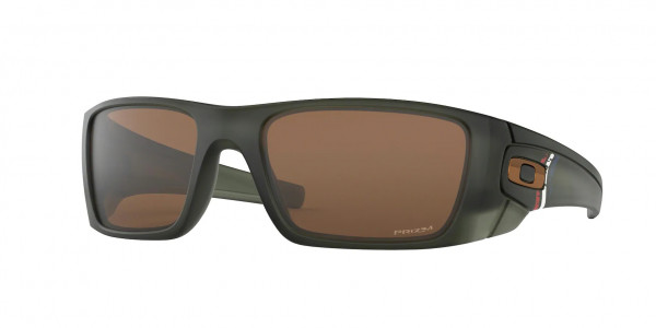 Oakley OO9096 FUEL CELL Sunglasses, 9096J7 FUEL CELL MATTE OLIVE INK PRIZ (GREEN)