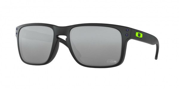 Oakley OO9102 HOLBROOK Sunglasses, 9102N8 HOLBROOK MATTE BLACK PRIZM BLA (BLACK)