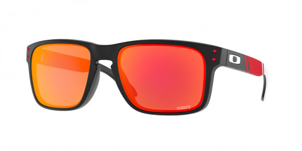 Oakley OO9102 HOLBROOK Sunglasses, 9102R7 HOLBROOK KC MATTE BLACK PRIZM (BLACK)