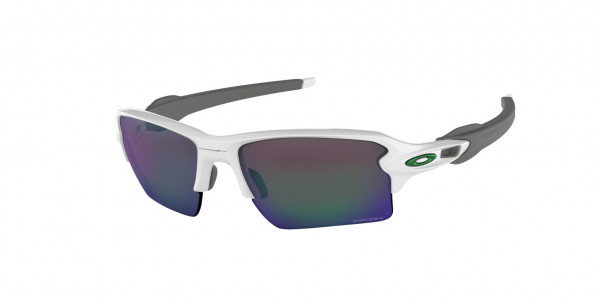 Oakley OO9188 FLAK 2.0 XL Sunglasses, 918892 FLAK 2.0 XL POLISHED WHITE PRI (WHITE)