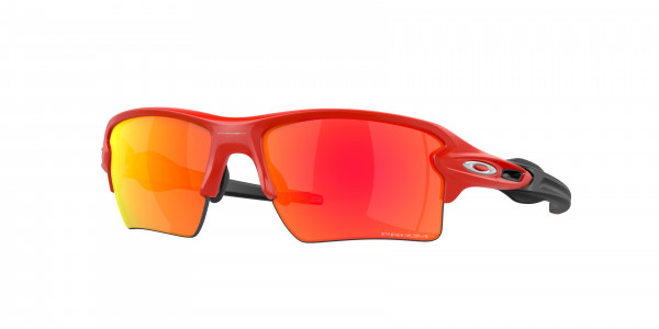 Oakley OO9188 FLAK 2.0 XL Sunglasses, 9188J1 FLAK 2.0 XL MATTE REDLINE PRIZ (RED)