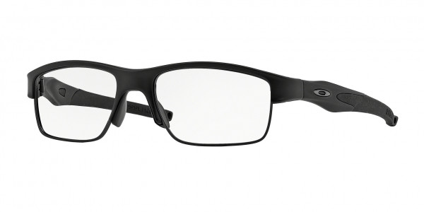 Oakley OX3128 CROSSLINK SWITCH Eyeglasses, 312801 CROSSLINK SWITCH SATIN BLACK (SATIN BLACK)