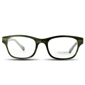 Velvet Eyewear Mare Eyeglasses, dark olive