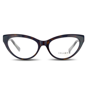 Velvet Eyewear Sofie Eyeglasses, dark tortoise