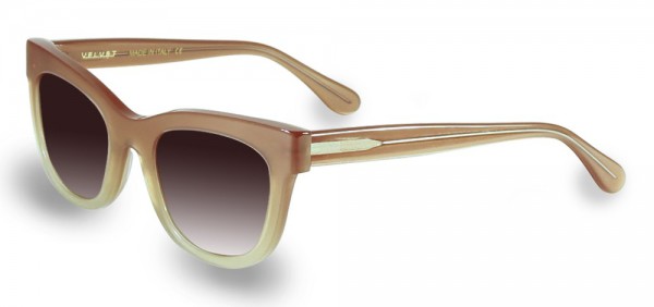 Velvet Eyewear Farrah Sunglasses, toastie almond