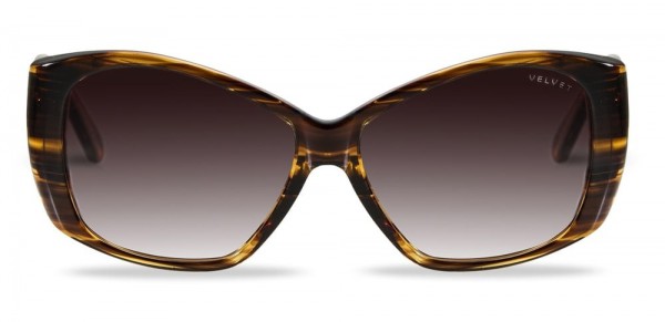 Velvet Eyewear Lucy Sunglasses, Sunset Yellow (V012SY01)