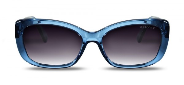 Velvet Eyewear Lola Sunglasses, Aqua (V013AQ05)
