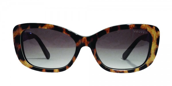 Velvet Eyewear Lola Sunglasses, Leopard (V013LP01)