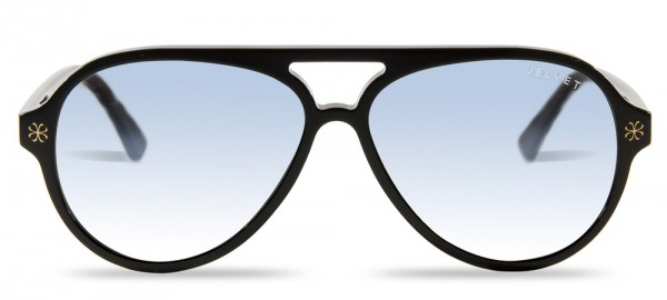 Velvet Eyewear Ava Sunglasses, Black (V015BK06)
