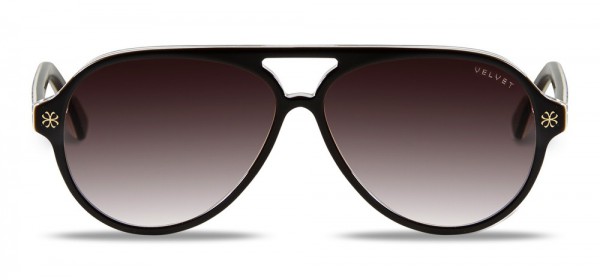 Velvet Eyewear Ava Sunglasses, Dark Boa (V015DB01)