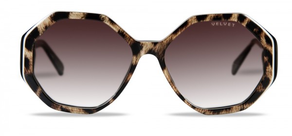Velvet Eyewear Jami Sunglasses, Leopard (V009LP01)