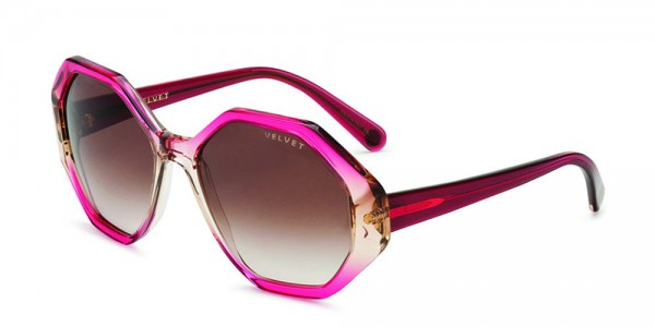 Velvet Eyewear Jami Sunglasses, Rose Crystal (V009RC01)