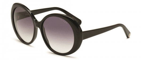 Velvet Eyewear Janis Sunglasses, Black (V008BK05)