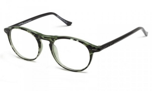 Italia Independent 5705 Eyeglasses, Green (5705.140.GLS)