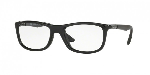 Ray-Ban Optical RX8951 Eyeglasses, 5603 SHINY BLACK (BLACK)