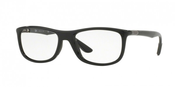 Ray-Ban Optical RX8951F Eyeglasses, 5603 SHINY BLACK (BLACK)