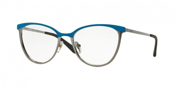 Vogue VO4001 Eyeglasses, 998S MATTE BLUE/BRUSHED GUNMETAL (BLUE)