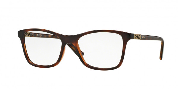 Vogue VO5028 Eyeglasses, 2386 TOP HAVANA/LIGHT BROWN TRANSP (HAVANA)