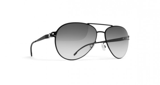Mykita WOODPECKER Sunglasses, R1 BLACK - LENS: BLACK GRADIENT