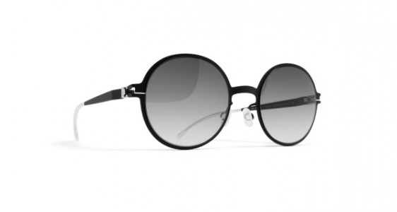 Mykita FLAMINGO Sunglasses, R1 BLACK - LENS: BLACK GRADIENT