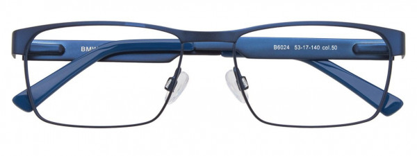 BMW Eyewear B6024 Eyeglasses, 050 - Satin Navy