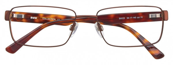 BMW Eyewear B6025 Eyeglasses, 010 - Shiny Dark Brown