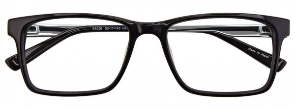 BMW Eyewear B6026 Eyeglasses, 090 - Black
