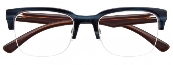 BMW Eyewear B6029 Eyeglasses, 050 - Dark Blue Marbled