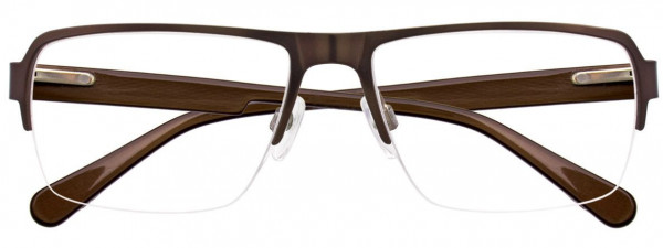 BMW Eyewear B6030 Eyeglasses, 010 - Satin Dark Brown
