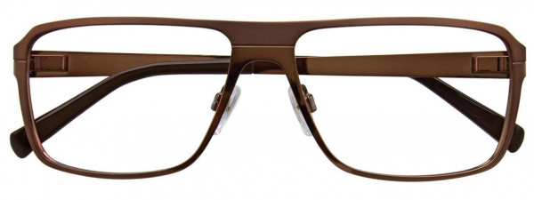 BMW Eyewear B6036 Eyeglasses, 010 - Matt & Shiny Dark Brown