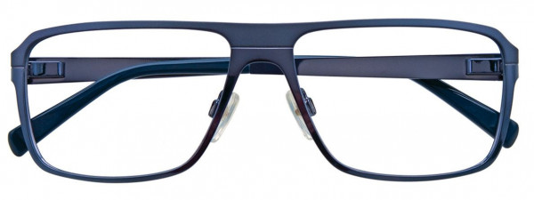 BMW Eyewear B6036 Eyeglasses, 050 - Matt & Shiny Navy