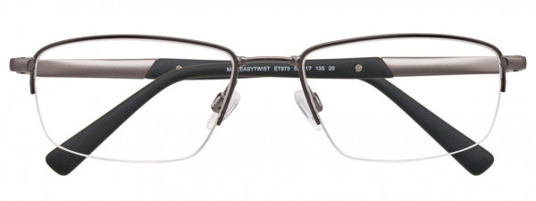 EasyTwist ET973 Eyeglasses, 020 - Matt Silver