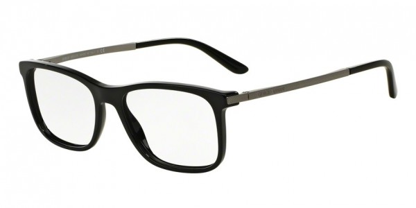 Giorgio Armani AR7087F Eyeglasses, 5438 TRANSPARENT BROWN (BROWN)
