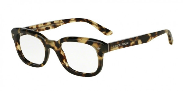 Giorgio Armani AR7089F Eyeglasses, 5309 GREEN HAVANA (GREEN)