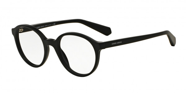 Giorgio Armani AR7095F Eyeglasses, 5042 MATTE BLACK (BLACK)