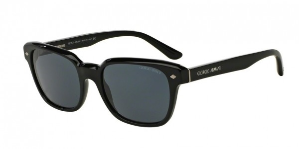 Giorgio Armani AR8067F Sunglasses, 5017R5 BLACK (BLACK)