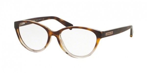 Michael Kors MK8021 MITZI VI Eyeglasses, 3125 TORTOISE CLEAR (HAVANA)