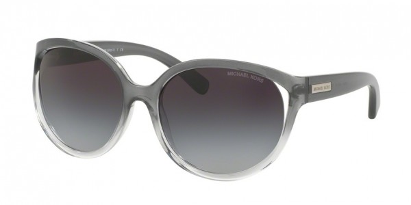 Michael Kors MK6036 MITZI II Sunglasses, 312411 SMOKE CLEAR GRADIENT (GREY)