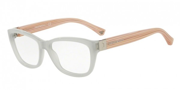 Emporio Armani EA3084 Eyeglasses, 5519 OPAL GREY GREEN (GREEN)